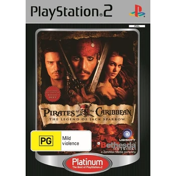 Bethesda Softworks Pirates Of The Caribbean The Legend Of Jack Sparrow Platinum Refurbished PS2 Playstation 2 Game